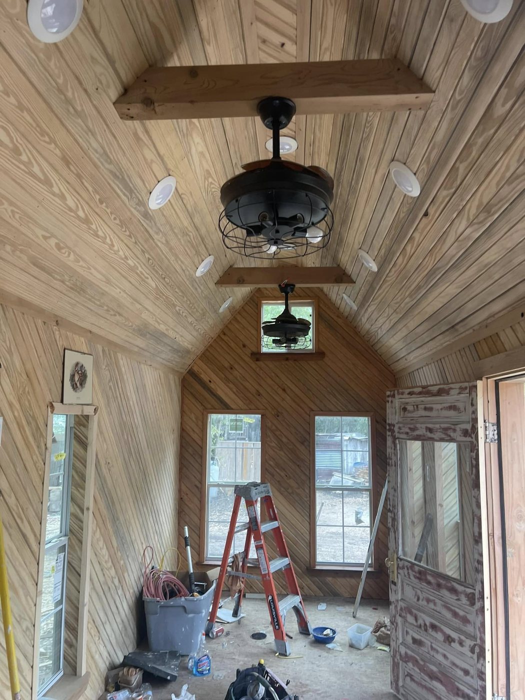 Acabados interiores en proceso
